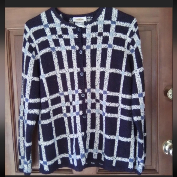 Talbots Sweaters - Talbot's silk blend cardigan sweater size small